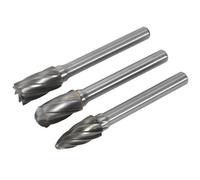 Sealey Tungsten Carbide Rotary Burr Set 3Pc Ripper/coarse Sdbck3