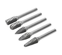 Sealey SDBK5 Tungsten Carbide Rotary Burr Set 5pc
