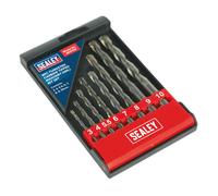 Sealey Tungsten Carbide Tipped Masonry Drill Bit Set 3-10mm 8PCS