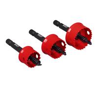 Sealey TWHS3 Thin Wall Hole Saw Set 3pc