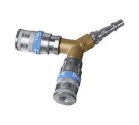 Twin Coupling Bodies Y-Adaptor