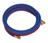 Sealey Twin Rubber Oxyacetylene Welding Hose Set 5m