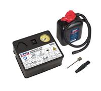 Sealey MAC10S Tyre Inflator 12V & Emergency Puncture Sealant Kit