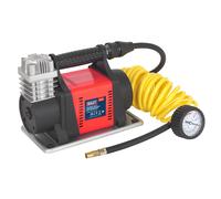 Sealey Tyre Inflator/Mini Air Compressor 12V Heavy-Duty