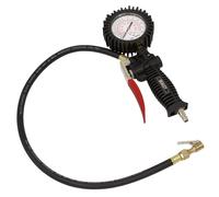 Sealey Tyre Inflator with Clip-On Connector, 750mm Flexible Hose, High Flow Connector- SA9304