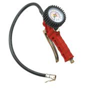 Sealey Tyre Inflator With Clip-On Connector With 500mm Rubber Hose SA9302