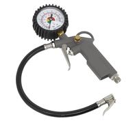 Sealey Tyre Inflator With Dial Type Gauge & Rubber Protector 0-12 Bar Sa332