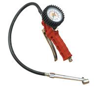 Sealey SA9312 Tyre Inflator - 500mm Hose, Twin Push-On Connector, 1/4" BSP