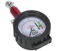 Tyre Pressure Gauge with Tyre Tread Depth Gauge 0-8bar(0-120psi)