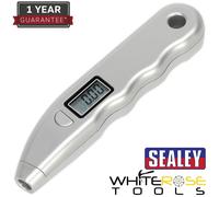 Sealey Tyre Pressure Gauge 0-7bar(0-100psi) Digital Tester Tool Garage