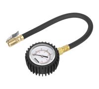 Sealey Tyre Pressure Gauge with Clip-on Chuck