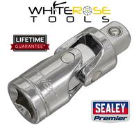 Sealey Universal Joint 3/8" Drive Swivel Socket Wobble Joint Flexible Knuckle