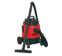 Sealey Vacuum Cleaner 1250W Wet & Dry 20L Home Workshop Site Hoover 240V Pc200