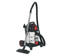 Sealey Vacuum Cleaner Ind 20L 1400W/230V S/Less Drum Auto Start