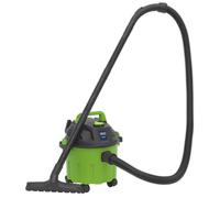 Sealey Sealey Bagless Wet Dry Vac green/black