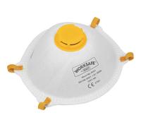 Sealey Valved FFP1 Disposable Dust Masks Pack of 10