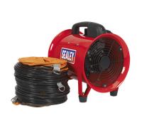 Sealey VEN200 Portable Ventilator with 5m Ducting 200mm