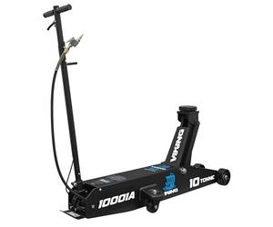 Sealey Viking Professional Long Reach Air/Manual Operation Trolley Jack with Rocket Lift 10 Tonne - 10001A