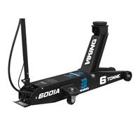 Sealey 6001A Viking Professional Long Reach Air/manual Operation Trolley Jack With Rocket Lift 6 Tonne