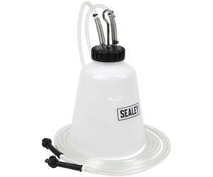 Sealey VS0218 Hi-Flow Twin Pipe Brake Bleed Bottle 2L