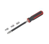 Sealey Vs063 Flexible Hose Clip Nut Driver Set 4Pc 5 6 and 7Mm