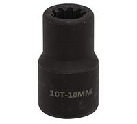 Sealey VS0983 3/8" Sq Drive 10mm Square Ribe Brake Caliper Socket 10pt