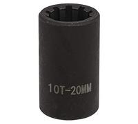 Sealey VS0984 Brake Caliper Socket 1/2inSq Drive 20Mm 10-Point