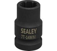 Brake Caliper Socket 1/2"Sq Drive 14mm 7-Point