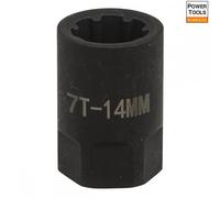 Sealey VS0985 Brake Caliper Socket 1/2inSq Drive 14Mm 7-Point