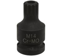 Sealey Brake Caliper Security Spline Socket Bit VS0987 1/2" Drive M14