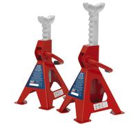 Sealey VS2002 Axle Stands (Pair) 2tonne Capacity per Stand Ratchet Type