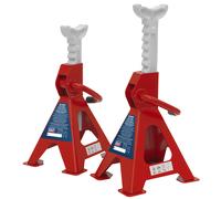 Sealey VS2002 Ratchet Type Axle Stands (Pair) 2 Tonne Capacity per Stand