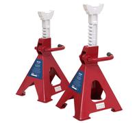 Sealey Vs2006 Axle Stands 6Tonne Capacity Per Stand 12Tonne Per Pair Ratchet