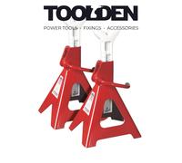 Sealey VS2006 Axle Stands (Pair) 6tonne Capacity per Stand Ratchet Type