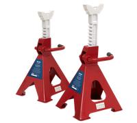 Sealey Vs2006 Axle Stands 6Tonne Capacity Per Stand 12Tonne Per Pair Ratchet