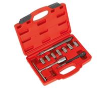 Sealey Diesel Injector Seat Cleaner Set 10 Piece
