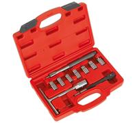 Sealey VS2055 Diesel Injector Seat Cleaner Set 7pc