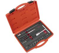 Sealey Diesel Injector Seat Cutter Set 21pc - VS2070