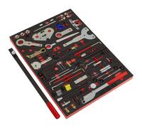 Sealey VS5100MK 53 piece VAG Diesel & Petrol Master Timing Tool Kit - Belt/Chain Drive