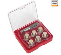 Sealey VS615 Oil Drain Plug Thread Repair Set - M15