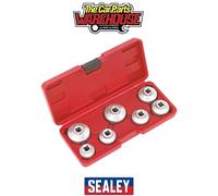 Sealey VS7008 Oil Filter Cap Wrench Set 7pc