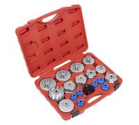 Sealey Vs7013 Oil Filter Cap Wrench Set 19Pc