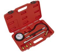 Petrol Engine Compression Tester Deluxe Kit 6pc
