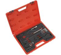 Sealey VSE5930 Diesel Engine Timing Tool Kit for 1.4D, 1.5D, 1.6D, 2.0D, 2.2D TDCi-HDi, Ford/Fiat/Citroen/Peugeot