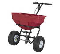 Sealey Broadcast Spreader SPB57W - Lightweight 57kg Push-Feed for Grass & Salt - Walk-Behind