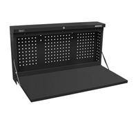 Sealey Wall-Mount Fold-Down Metal Workbench APWMW02 – 1.1m with Pegboard