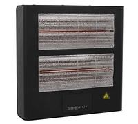 Sealey Wall Mounting Infrared Quartz Heater 2.8kW/230V