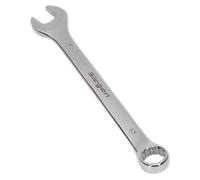 Sealey Walldrive Combi Spanner Chrome Vanadium Steel Polished Finish 15mm S01015