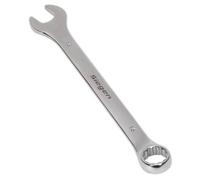 Sealey Walldrive Combi Spanner Chrome Vanadium Steel Polished Finish 16mm S01016