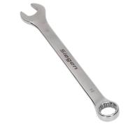 Sealey Walldrive Combi Spanner Chrome Vanadium Steel Polished Finish 18mm S01018